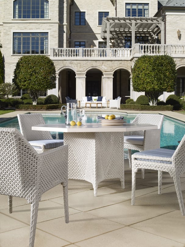 Tangier Octagonal Dining Table - Thumbnail 2