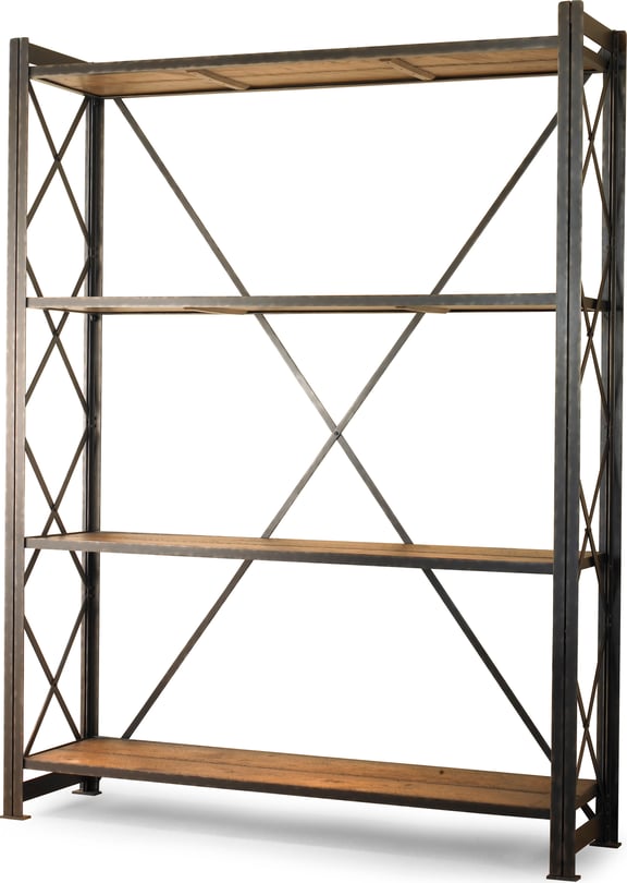 Sheffield Factory Shelving Tower