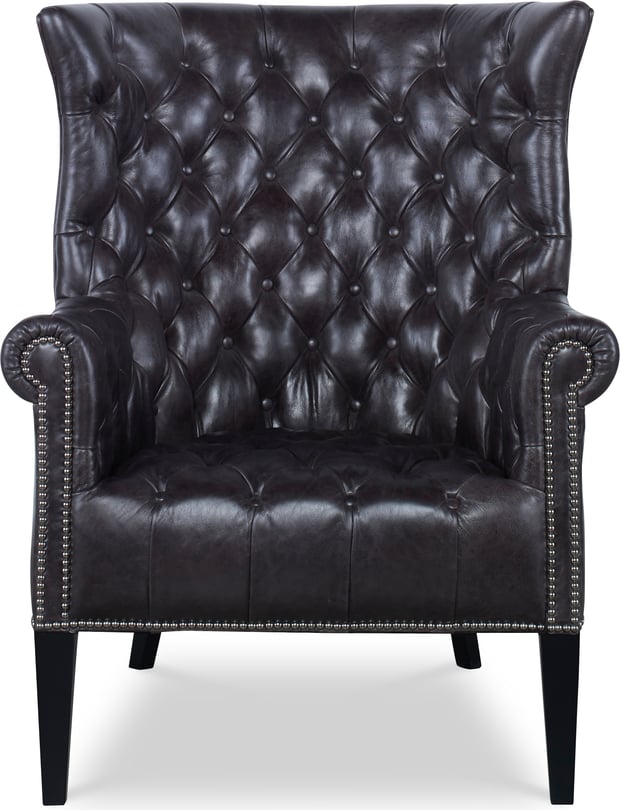 Empress Tufted Wing Chair - Thumbnail 2