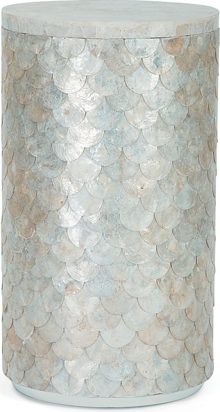 Capiz Accent Table