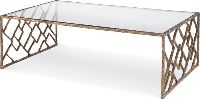 Century Furniture Lattice Cocktail Table