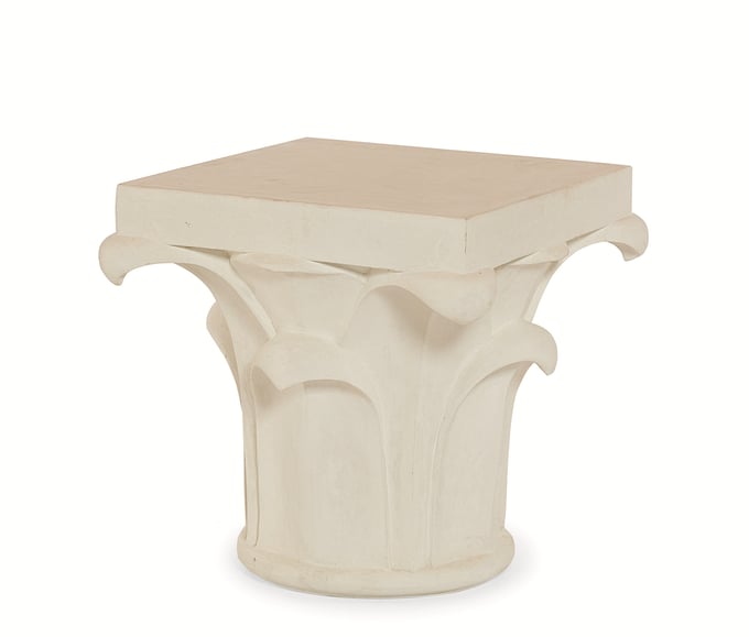 Outdoor Corinthian Column Side Table - Thumbnail 3