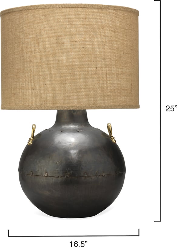 Two Handled Kettle Table Lamp - Thumbnail 2