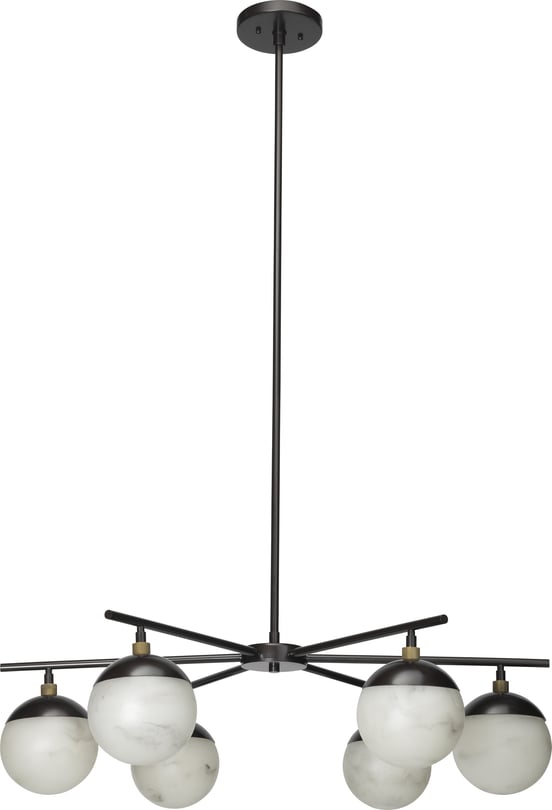 Metro Six Light Chandelier - Thumbnail 3