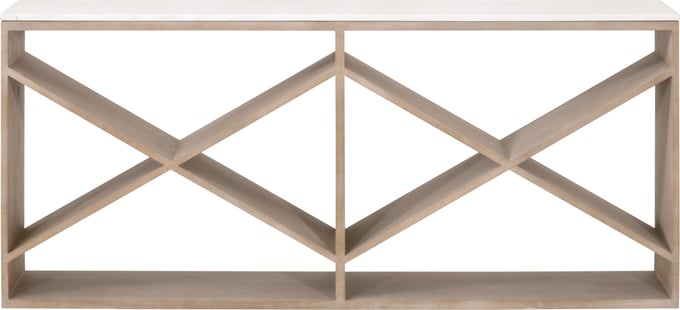 Essentials for Living Bella Antique Cellar Console Table - Thumbnail 2