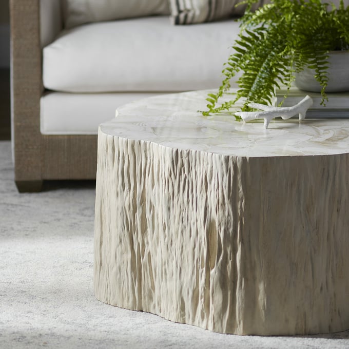 Palecek Camilla Fossilized Clam Coffee Table | Layla Grayce