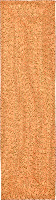 SAFAVIEH Braided Collection 6' x 6' Round Red/Multi BRD210A