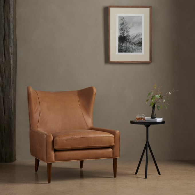 Marlow Wing Chair - Thumbnail 4