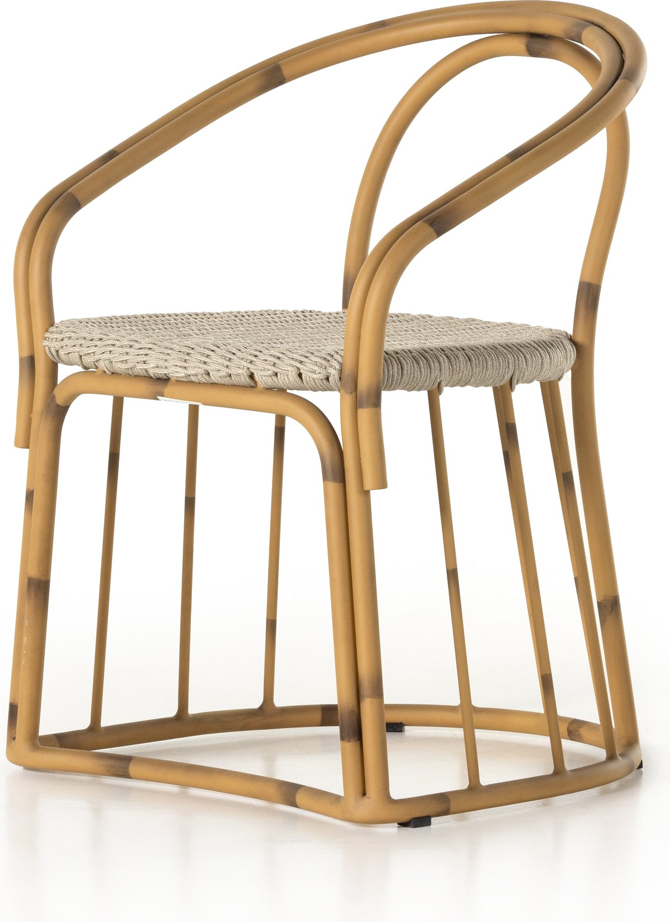 Malta ivory rope outlet chair