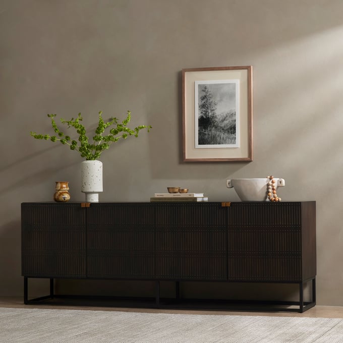 Kelby Closed Media Console - Thumbnail 3