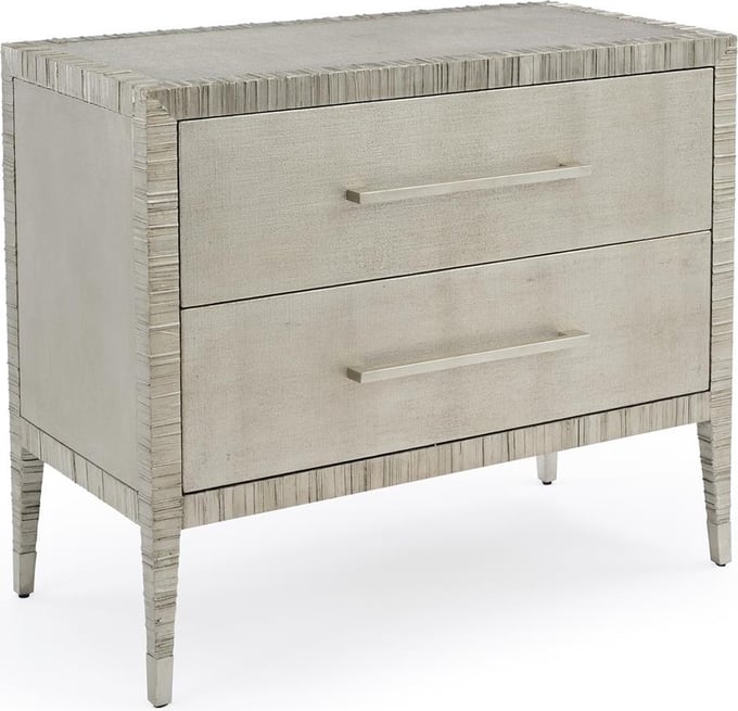 John-Richard Carraway Silver Nightstand | Layla Grayce John-Richard Carraway Silver Nightstand | Layla Grayce
