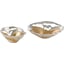 Gold, Metallic Silver