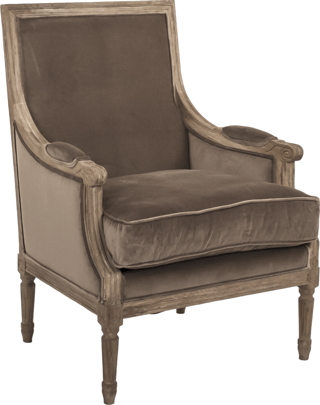 Louis Club Chair - Thumbnail 2