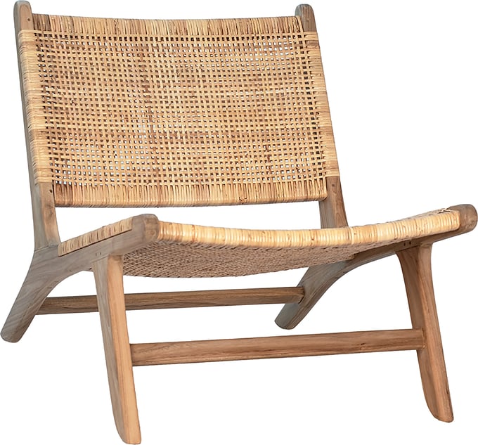 Rattan discount outdoor lounge