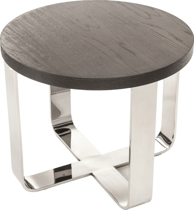 Alberta Round Side Table - Thumbnail 3