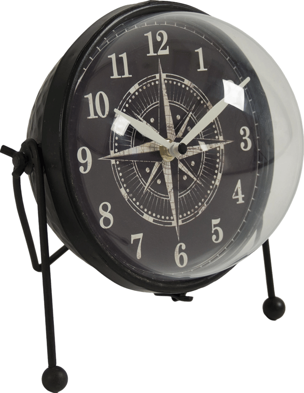 Zentique Round Iron Clock - Thumbnail 2