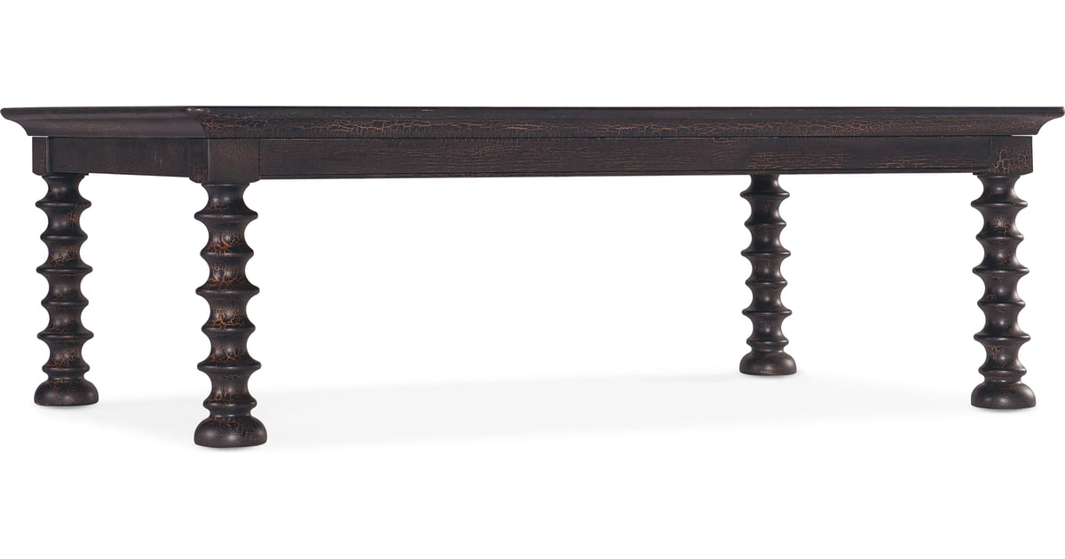 Hooker Furniture Big Sky Turned Leg Cocktail Table Layla Grayce