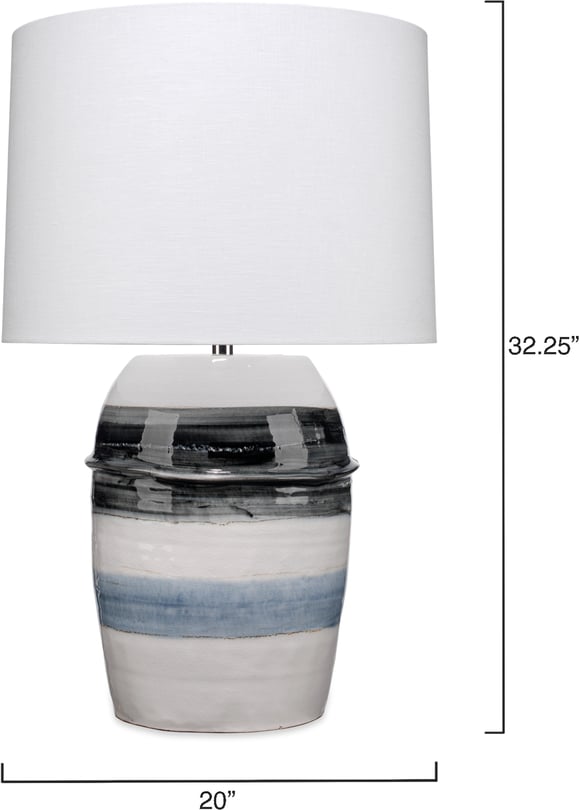 Horizon Striped Table Lamp - Thumbnail 3