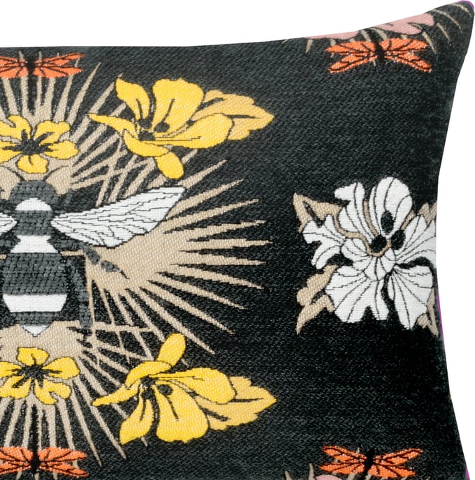Elaine Smith Honey Bee Lumbar Pillow - Thumbnail 4