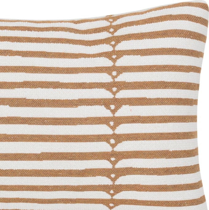 Elaine Smith Sincerity Caramel Indoor/Outdoor Pillow | Layla Grayce