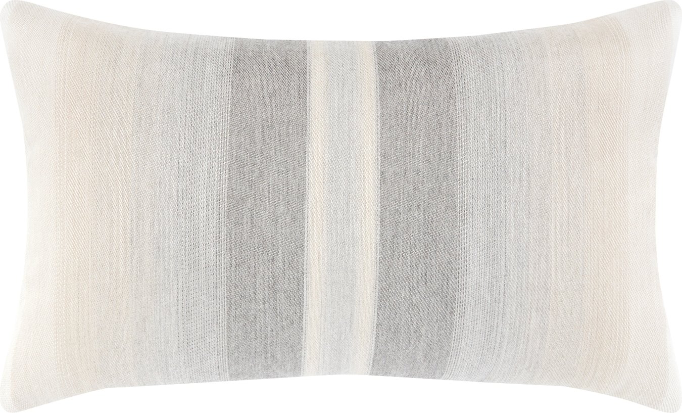 Elaine Smith Ombre Grigio Indoor/Outdoor Pillow | Layla Grayce