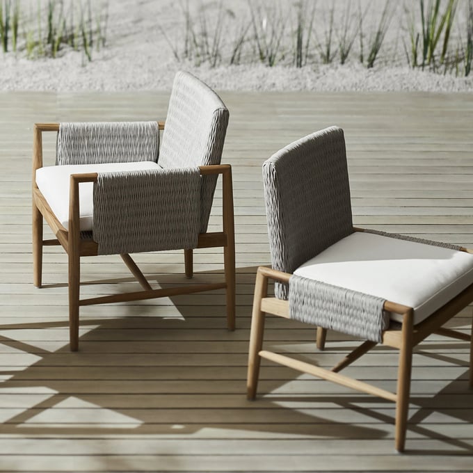 Palecek Alden Outdoor Side Chair | Layla Grayce