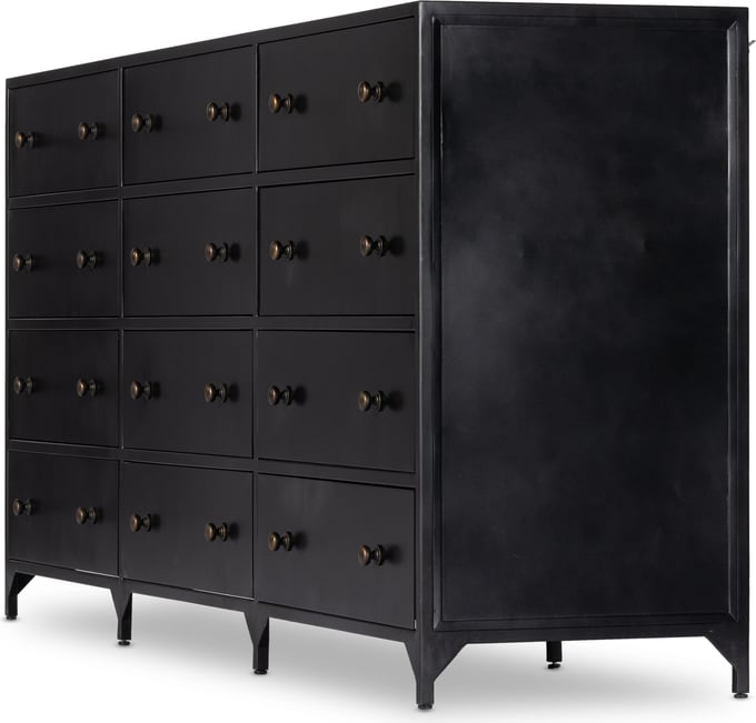 Four Hands Belmont 12 Drawer Dresser - Black Four Hands Belmont 12 Drawer Dresser - Black