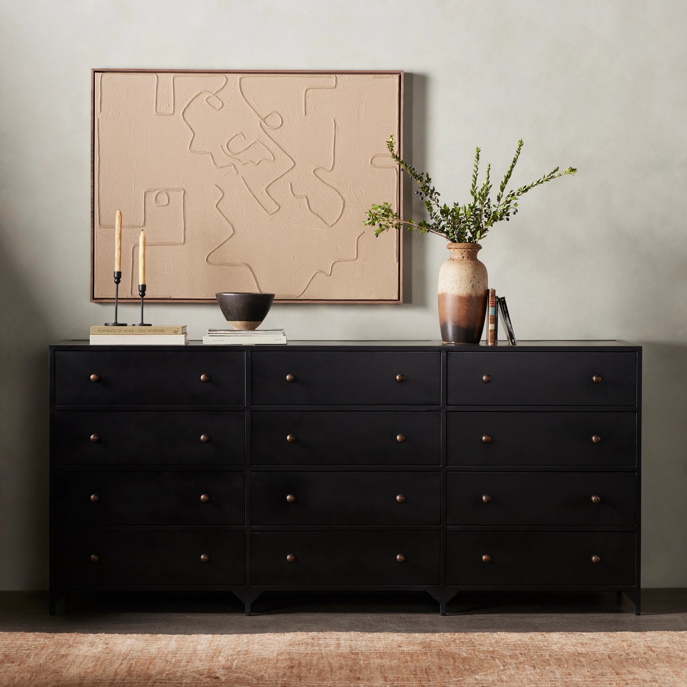 Four Hands Belmont 12 Drawer Dresser | Layla Grayce