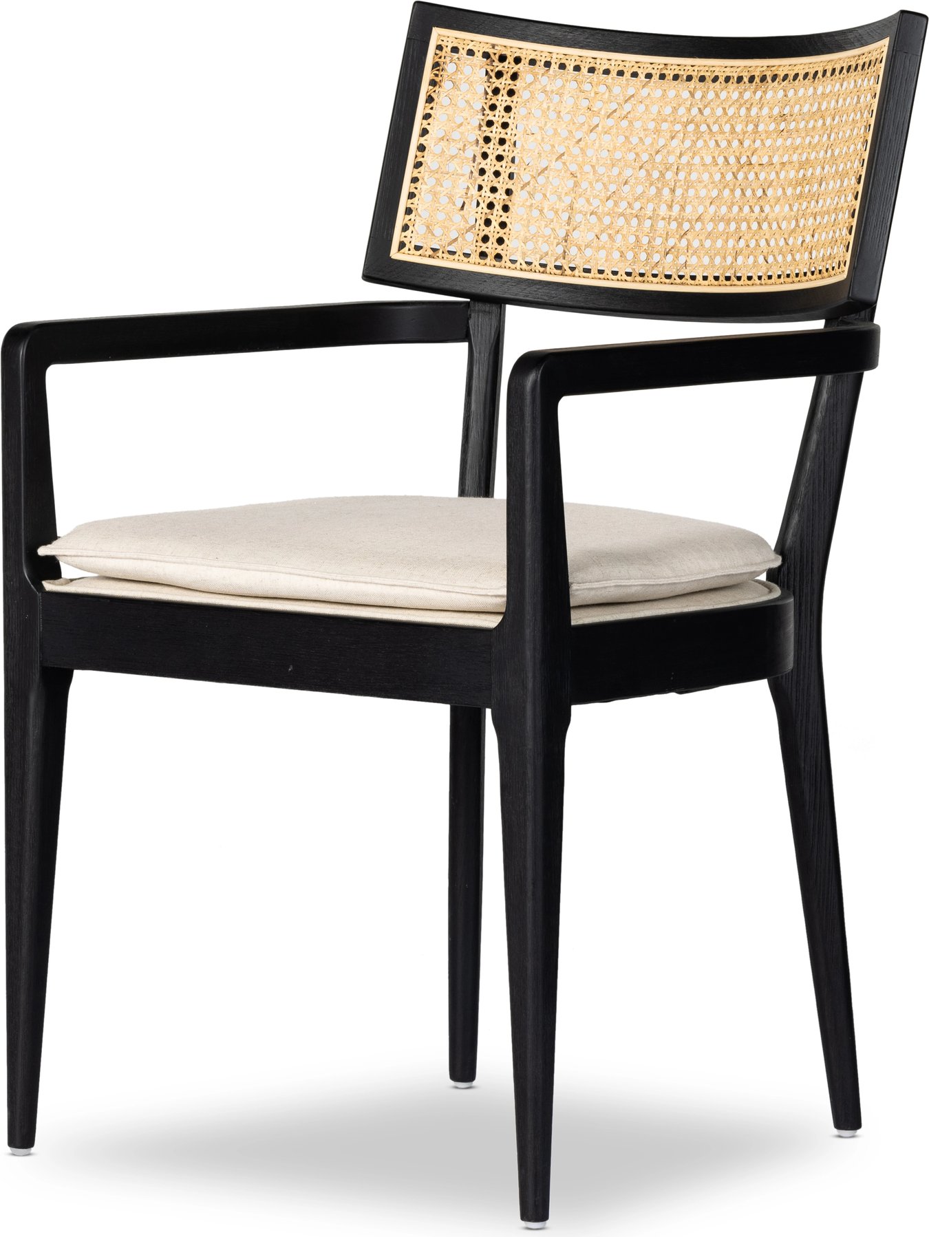 Britt dining chair in brushed ebony cheap