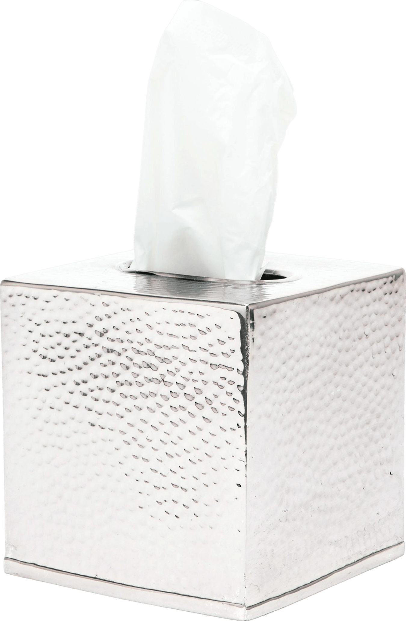 Verum Hammered Metal Tissue Box - Thumbnail 3