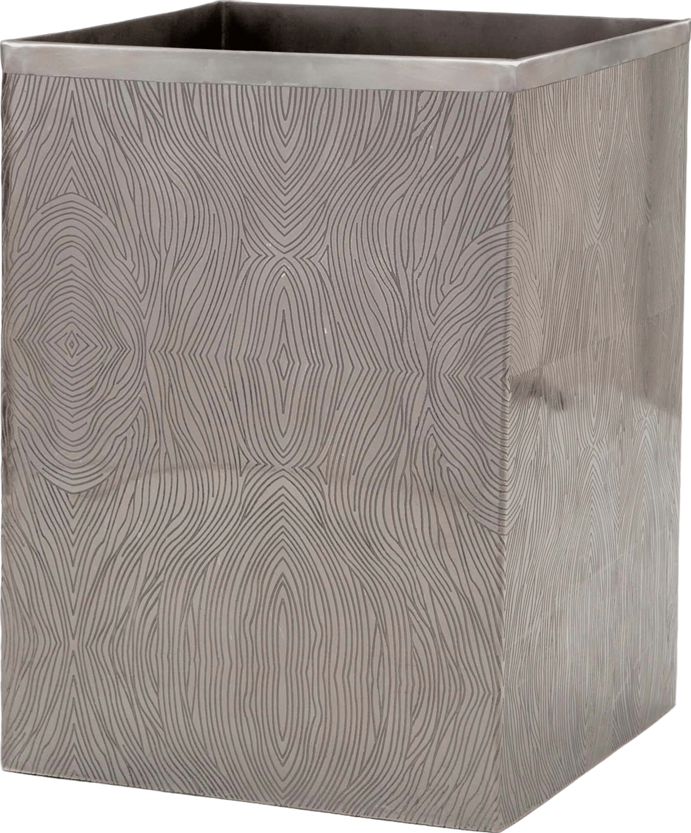 Humbolt Metal Square Waste Basket