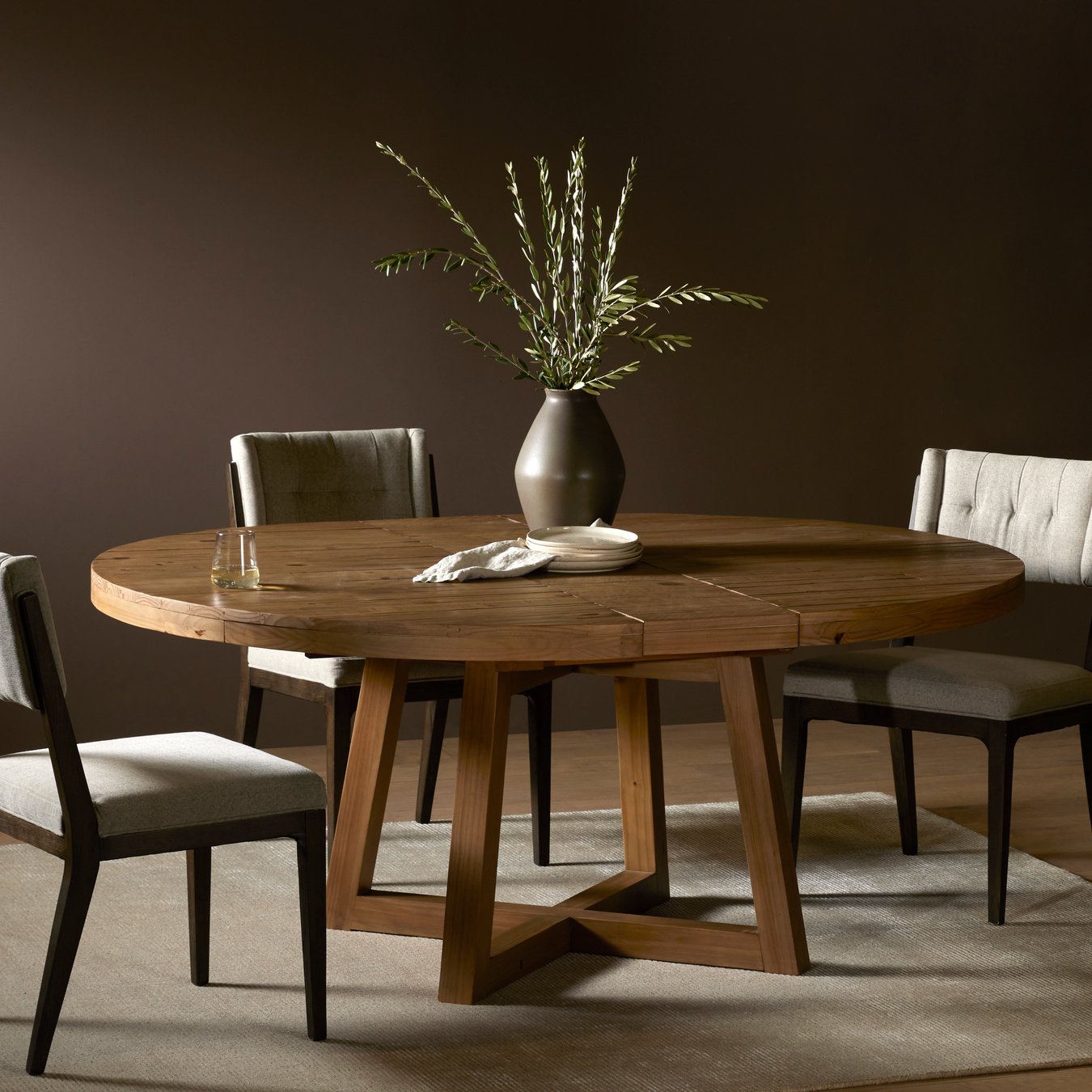 Burnard extendable dining table deals