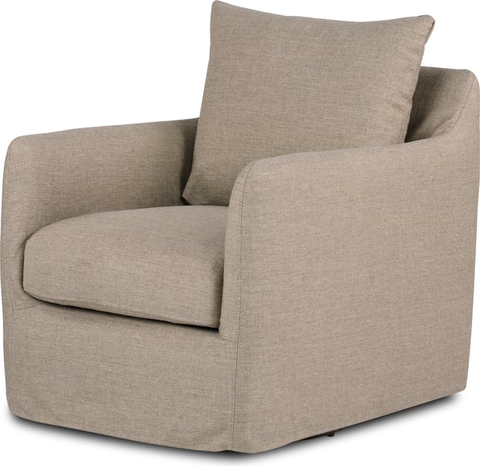 Four Hands Banks Swivel Chair - Thumbnail 2