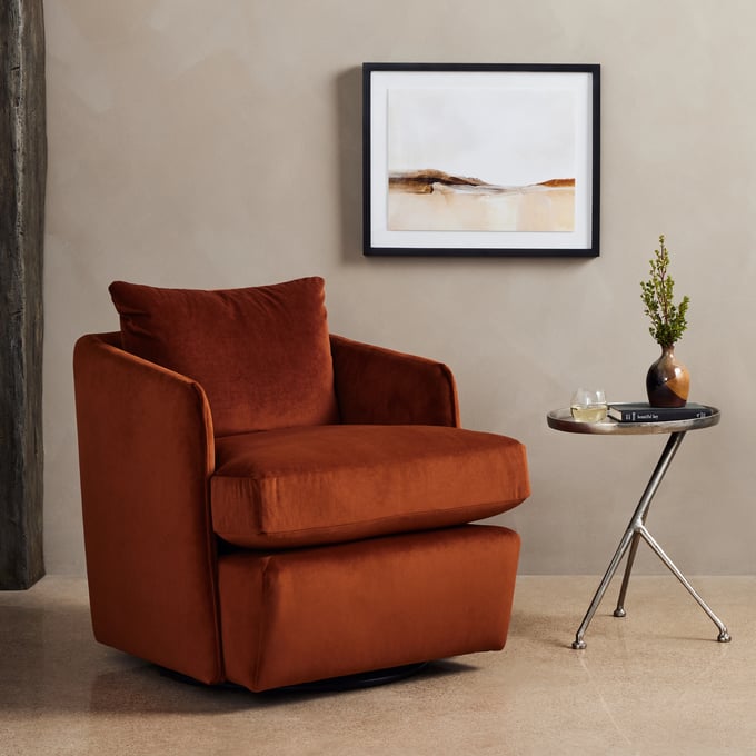 Four Hands Whittaker Swivel Chair - Thumbnail 2