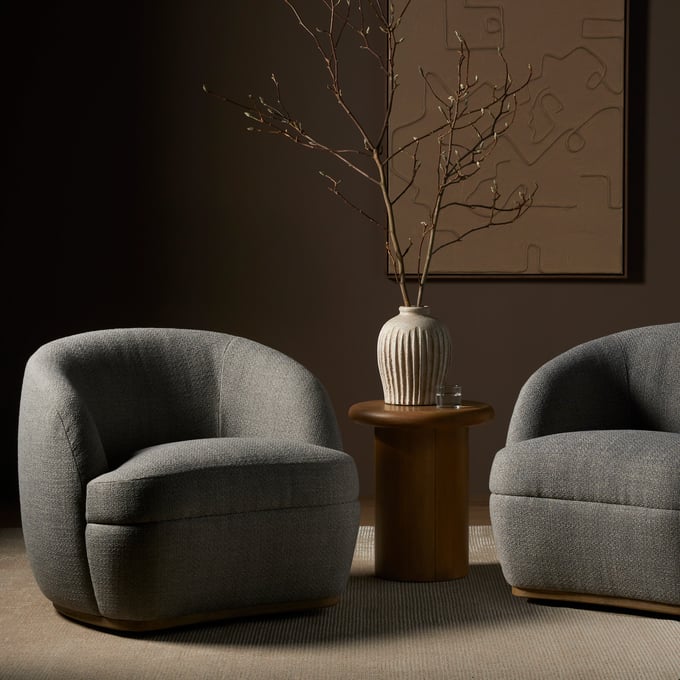 Sandie Gibson Swivel Chair - Thumbnail 4