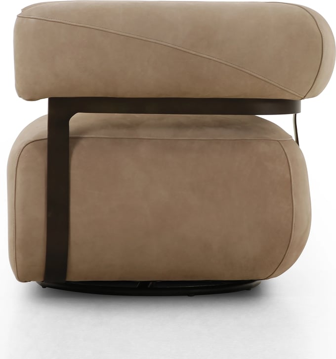 Gareth Swivel Chair - Thumbnail 4