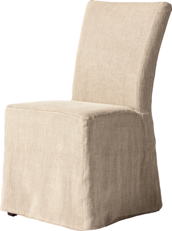 Vista Slipcovered Dining Chair - Thumbnail 3