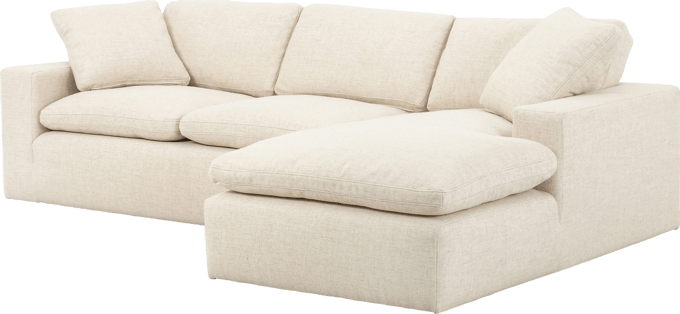 Plume 106" 2-PC Sectional - Thumbnail 2