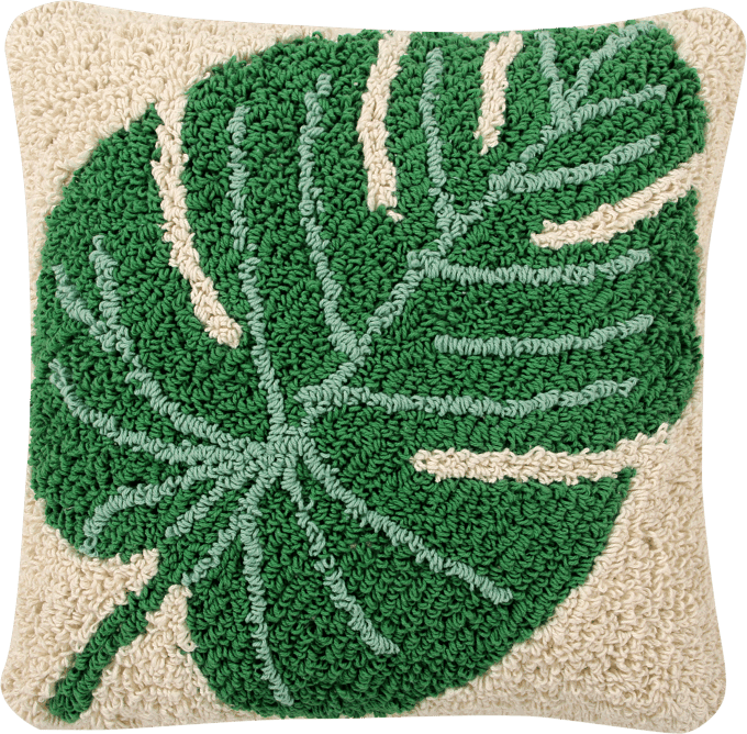 Lorena Canals Monstera Cushion