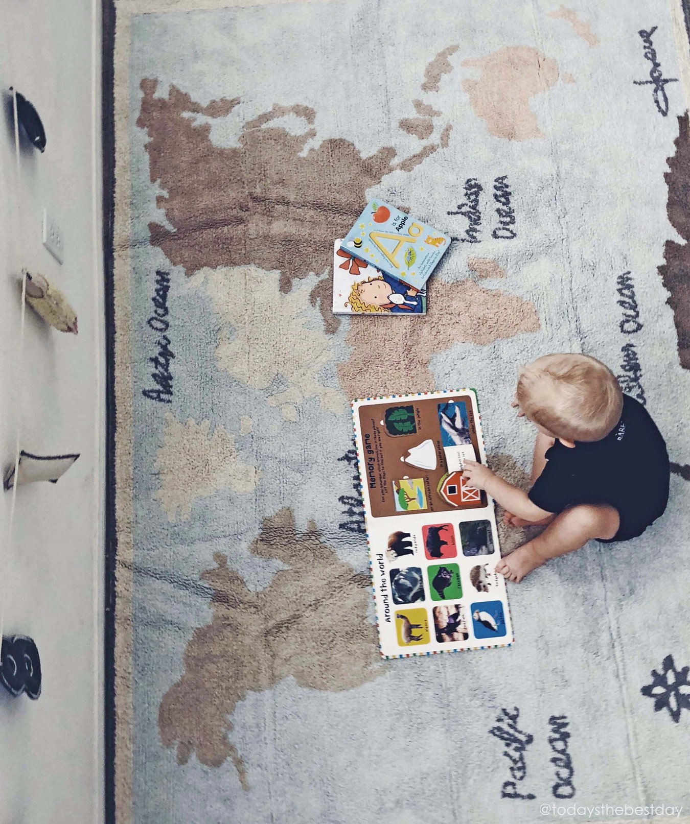 Lorena Canals Washable Rug Vintage Map Lorena Canals Washable Rug Vintage Map