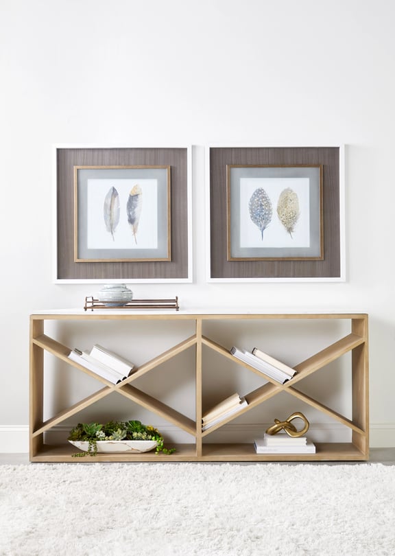 Essentials for Living Bella Antique Cellar Console Table - Thumbnail 5