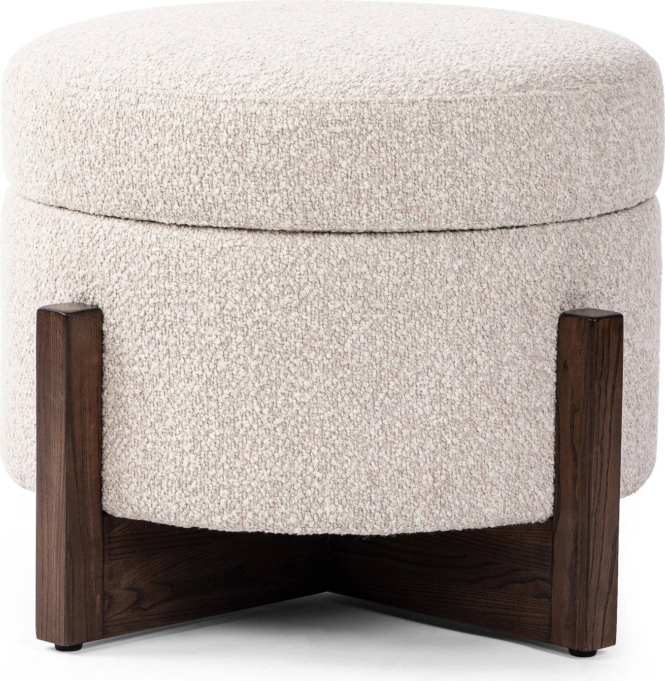 Esben velvet ottoman new arrivals