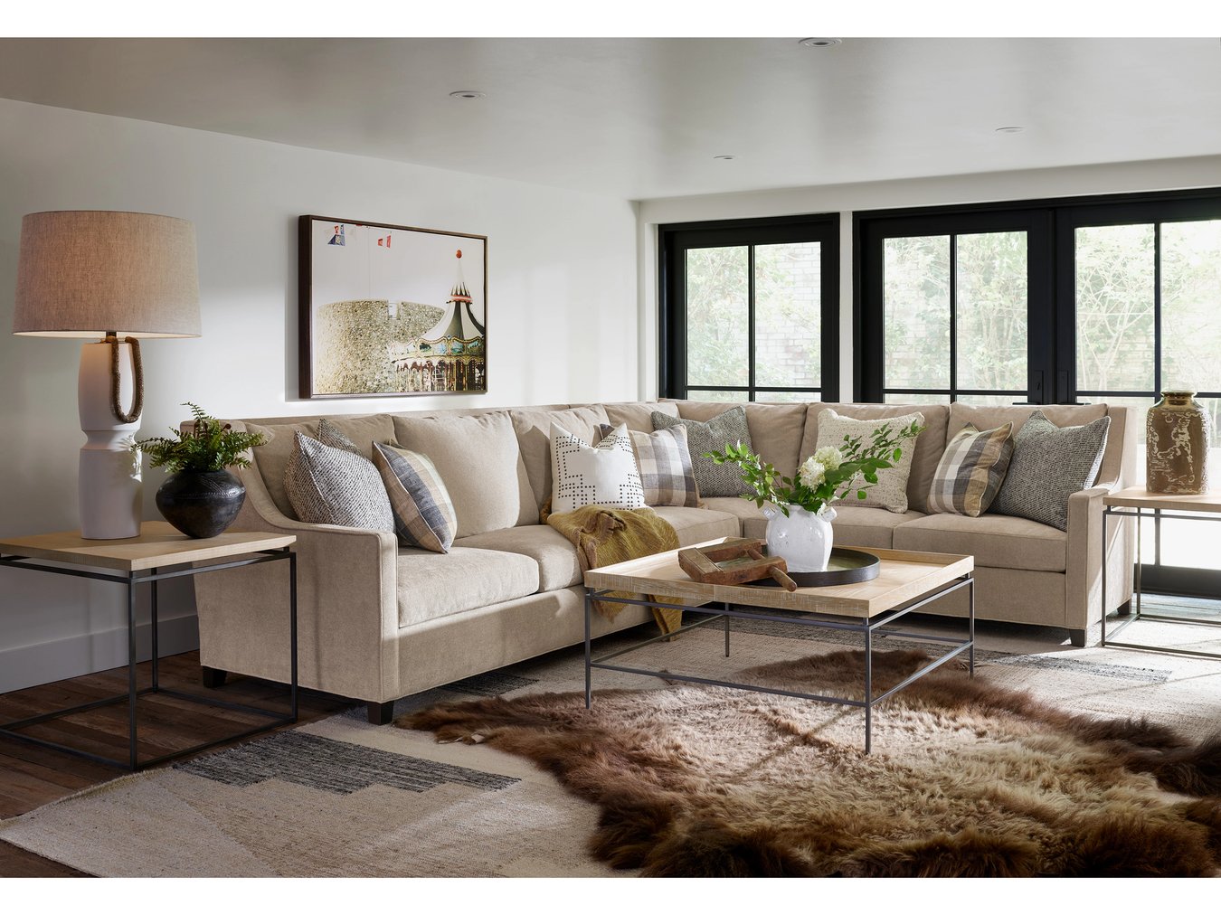 Modern farmhouse accent discount table