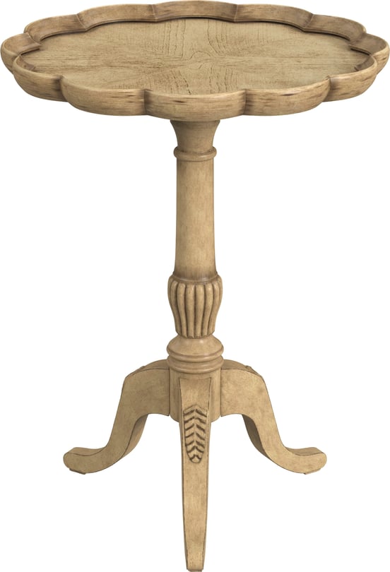 Layla Grayce Essentials McCreary Pedestal Accent Table - Thumbnail 3