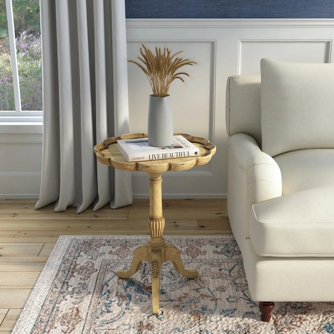 Layla Grayce Essentials McCreary Pedestal Accent Table