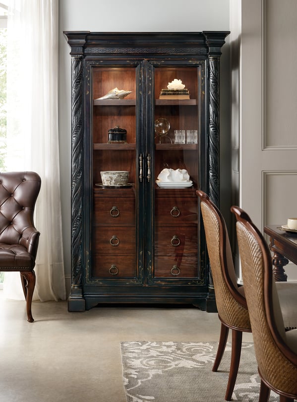 Hooker display cabinet top