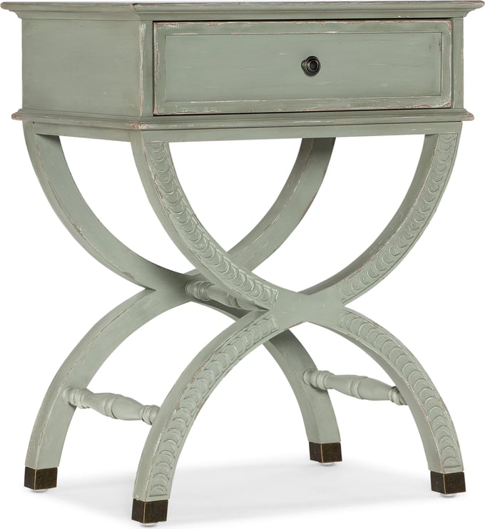 One drawer accent table online