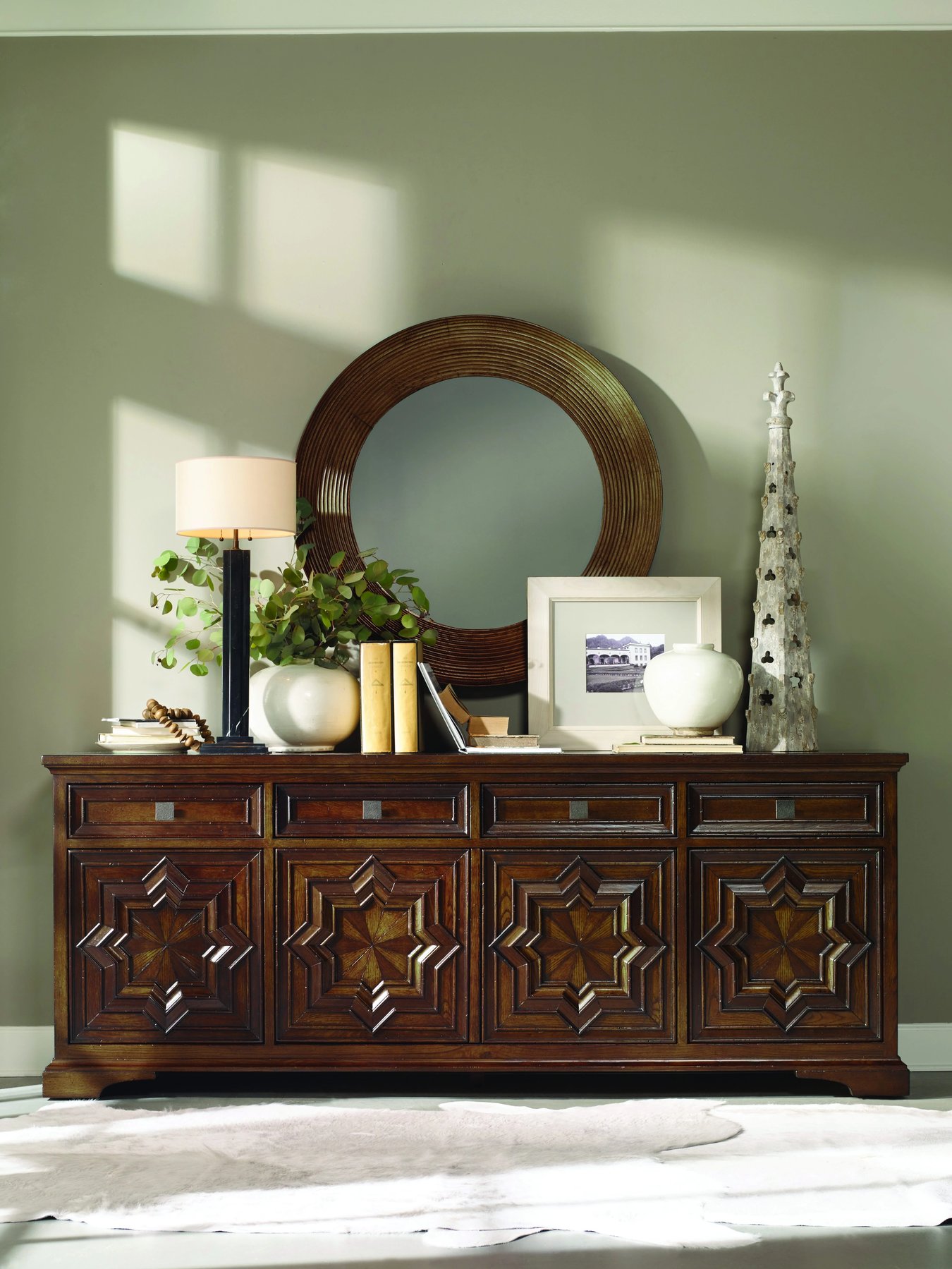 豪華12体セット★ラガディ・アン＆アンディ・ドール・キャメル・ベリンディ⁠ Century Furniture Casa Bella Carved Credenza | Layla Grayce