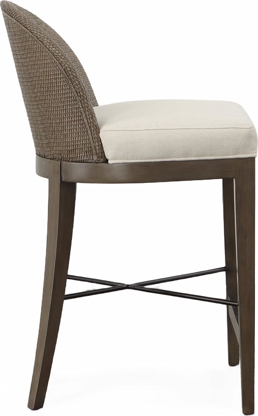 Tybee Peninsula And Flax Counter Height Stool - Thumbnail 4