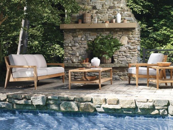 Teak Side Table - Thumbnail 3